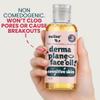 Dermaplane Oil for Sensitive Skin - Non Comedogenic Face Shaving Oil for Women - Unscented, Safe for Acne Prone Skin, Non Irritating & Non Greasy Face Oil for Dermaplaning Tool & Razors, 4oz by Ouiloe view 4