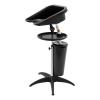 Tapischion Portable Plastic Shampoo Basin with 2.64gal Water Bucket, Hair Salon Portable Treatment Bowl Shampoo Sink Backwash Hair Basin with Tray, Height and Angle Adjustable view 1