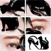 2Pcs Stencils Winged Tip Look Eyeshadow Guide Template Tool Eye Makeup Tool Easy To Use At Home view 2