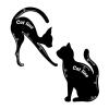 2Pcs Stencils Winged Tip Look Eyeshadow Guide Template Tool Eye Makeup Tool Easy To Use At Home view 4
