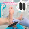 140 Pcs Stainless Steel Foot File Refills 120 Grit 180 Grit Foot File Replacement Pads Foot Rasp Pad with Removable Glue view 3