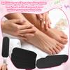 140 Pcs Stainless Steel Foot File Refills 120 Grit 180 Grit Foot File Replacement Pads Foot Rasp Pad with Removable Glue view 4