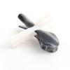 Knife and Fork Acetate Hair Claw, Personalized Hair Clip for Women Gift, Black and Translucent view 1