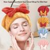 YLBUH Presencte New Super Absorbent Hair Towel Wrap for Wet Hair, Microfiber Hair Drying Towel Cap, Efficient Hair Towel,Bow Knot Wet Hair Towel Wrap,Super Absorbent Quick Dry Cap,Reduce Frizz (Pink) view 2