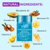 100 Capsules Styling Serum With Keratin, Treatment Oil for Frizzy Hair, Serum With Vitamins A, C, E & B5, Argan Avocado Oil for All Types, Leave-in Conditioner for Women & Men view 2