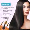 100 Capsules Styling Serum With Keratin, Treatment Oil for Frizzy Hair, Serum With Vitamins A, C, E & B5, Argan Avocado Oil for All Types, Leave-in Conditioner for Women & Men view 3