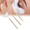 Tweezers Set, Eyelash Extension Tweezers Set with Storage Box Professional Stainless Steel for Eyelash Extensions view 3