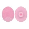2 Pack Face Scrub, Face Exfoliator Soft Silicone Cleansing Brush Exfoliating Blackhead Acne for Deep Cleansing Skin Care Pink view 1