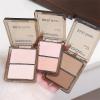 1 PC 2 Colors Facial Contour/Facial Highlighter Blusher Palette, Multi Purpose Matte Contouring Highlighting Palette Creating 3D Makeup (G01 Highlighter, 4.2g+3.2g) view 4