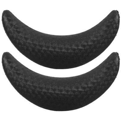 Beaupretty Crescent-Shaped Neck Pillow for Shampoo Bowl Soft Neck Rest Cushion for Salon Hair Washing Sink Comfortable Hair Spa Support Pad Black