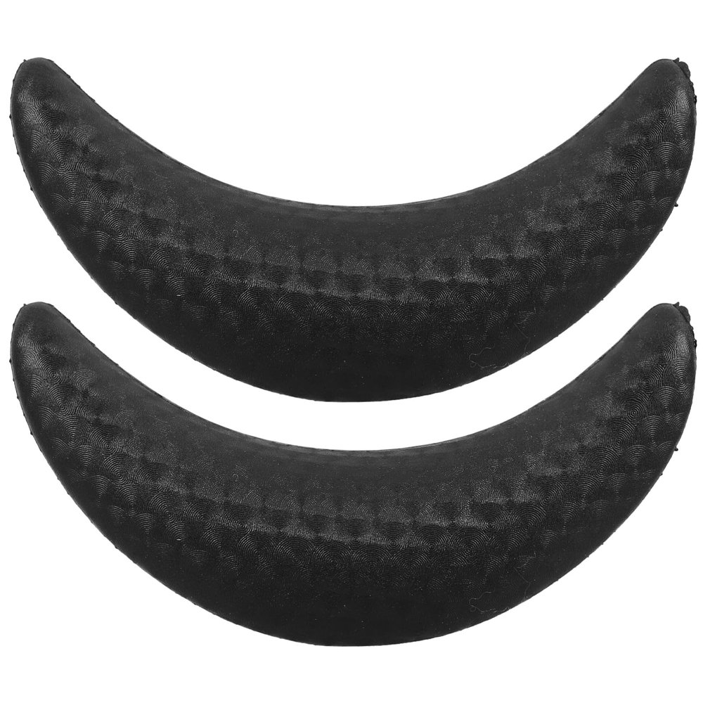 Beaupretty Crescent-Shaped Neck Pillow for Shampoo Bowl Soft Neck Rest Cushion for Salon Hair Washing Sink Comfortable Hair Spa Support Pad Black