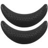 Beaupretty Crescent-Shaped Neck Pillow for Shampoo Bowl Soft Neck Rest Cushion for Salon Hair Washing Sink Comfortable Hair Spa Support Pad Black view 1
