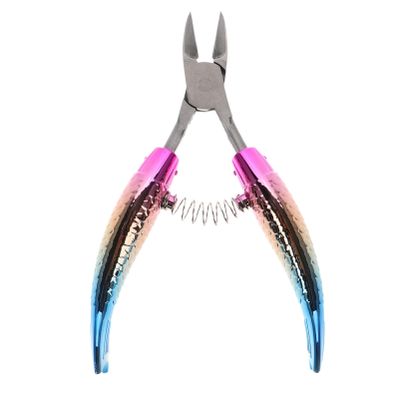 TOVINANNA Eagle Beak Fishtail Tips Nail Pincers Nail Trimmer Cuticle Scissors Manicure Tools for Home/salon Use