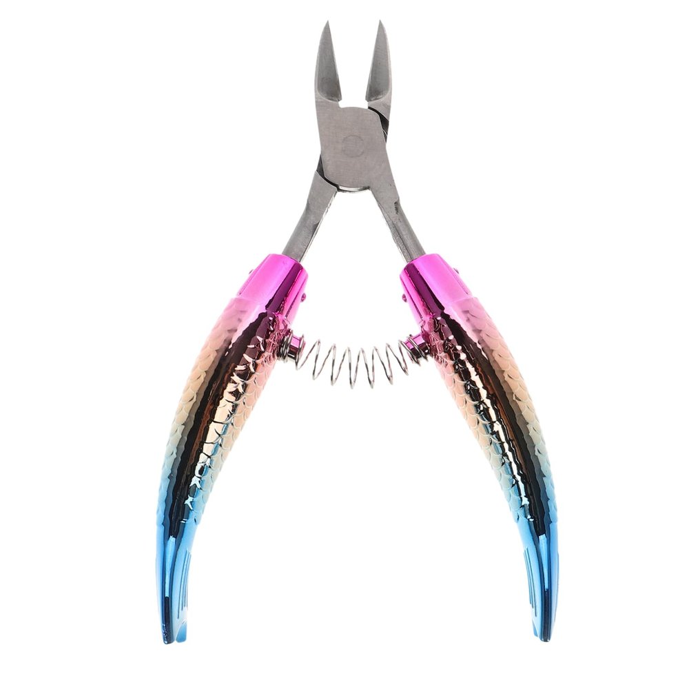 TOVINANNA Eagle Beak Fishtail Tips Nail Pincers Nail Trimmer Cuticle Scissors Manicure Tools for Home/salon Use