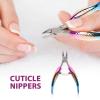 TOVINANNA Eagle Beak Fishtail Tips Nail Pincers Nail Trimmer Cuticle Scissors Manicure Tools for Home/salon Use view 4