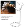 Stainless Steel Shaving Holder, High Strength Brush Stand with Wide Compatibility for Bathroom view 3