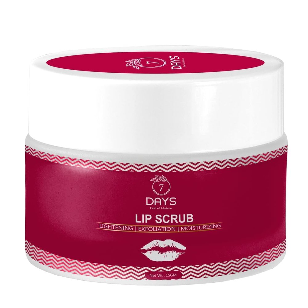 Generic SK Organic Lip Scrub Balm Brightening Dark Lips for Men and Women Dry Lips/Smoker/Chapped Lip & Lipstick Stains Removal Lipcare, 25 g