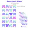 Gjinxi Face Pimple Patches 120Pcs Cute Butterfly Zit Covers Hydrocolloid Pad Sticky Spot Stickers Covering Colorful Pore Cleaning Strips Peel Invisible Spot Absorbing Zit Patch Covers view 2