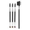 Eyebrow Eyelash Brush Comb, 4pcs Professional Soft Hair Cosmetic Double Head Eyebrow Brush Eyelashes Comb Makeup Tool view 1