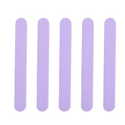 Silicone Wax Spatulas, Reusable Stir Sticks for Hair Removal, Crafts, Non Stick Soft Silicone, Convenient Cleaning, Multi Purpose ()