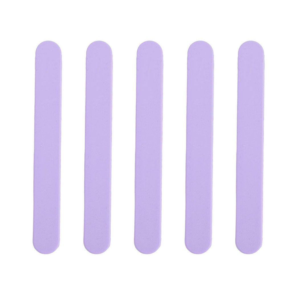 Silicone Wax Spatulas, Reusable Stir Sticks for Hair Removal, Crafts, Non Stick Soft Silicone, Convenient Cleaning, Multi Purpose ()