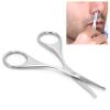 Eyebrow Scissors, Nose Hair Scissors Grooming Tool Stainless Steel Rounded Tip Nose Hair Trimmer For Men For Eyebrows, Nose, Moustache, Beard (#1) view 3