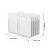 10 Layers Acrylic Eyelash Storage Box with Magnetic Bottom, Eyelash Holder Extension Tool, Makeup Organizer False Eyelashes Glue Pallet Holder, Cosmetic Makeup Storage Box view 4