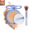 Currentlye Polvo Compacto,Polvo Compacto De Maquillaje Polvo Compacto Perfection Mate A Prueba De Agua,Polvo Compacto Perfection Mate Wet And Dry Powder Lasting Waterproof (#03) view 1