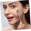BEBEMOKO 6pcs Metal Eye Cream Applicator Stylish Eye Roller and Spatula for Gentle Massaging Reducing Puffiness and Enhancing Absorption Compact Makeup Tool Rose Gold view 2