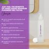 Cleansed Ginkgo Purifying Gel Facial Cleanser Makeup Remover & Hydrating Cleanser for All Skin Types Enriched with Ginkgo Biloba, Buckwheat & Lavender Gentle, Anti-Aging Formula, 100ml view 3