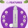 Cleansed Ginkgo Purifying Gel Facial Cleanser Makeup Remover & Hydrating Cleanser for All Skin Types Enriched with Ginkgo Biloba, Buckwheat & Lavender Gentle, Anti-Aging Formula, 100ml view 4
