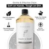 Luxury Liquid Hand Soap - Unscented Hand Wash - Gentle Hand Soap with Moisturizing Aloe Vera & Glycerin - Handsoap for Bathroom & Kitchen, Simply Pure Scent (Unscented), 33.8 fl. oz / 1L. view 3