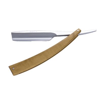 DOVO Straight Razor EDO For Men | 5/8 Carbon Steel Blade | Full Hollow Ground | Ultra Compressed Maple Wood Handle | Made In Germany