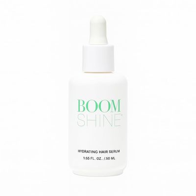 Boom Shine Hair Serum - Lightweight Leave-In Treatment with Avocado, Argan & Jojoba Oils - Softens, Smooths & Adds Shine for Mature Hair - 1.69 fl oz