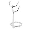Stainless Steel Shaving Holder Stand Simple Universal Multifunctional for Bathroom view 1