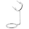 Stainless Steel Shaving Holder Stand Simple Universal Multifunctional for Bathroom view 2