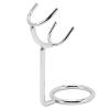 Stainless Steel Shaving Holder Stand Simple Universal Multifunctional for Bathroom view 3