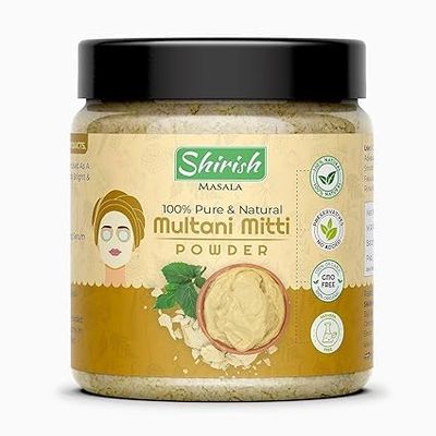7.05 oz /200g Multani Mitti Powder |Fuller's Earth| Skin Face Clays - by Cordial
