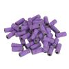 150Pcs Sanding Bands for Nail Drill, Professional Sanding Bit Nails, Nail Sanding Bands, 4 Color Coarse Fine Grit Sand Set, 80#150#240 for Remove Acrylic Nails Gel, Cuticle Dead (Purple) view 4
