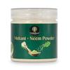 7.05oz / 200g Multani Mitti Powder with Neem Powder: Purifying Detox and Skin Clearing Formula for Skin and Hair|Fullers Earth|Bentonite Clay view 1