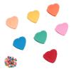 100pcs Mini Heart Claw Clips Cute Hairpin Hair Accessories for Girls Children Colorful Hair Clamps view 2