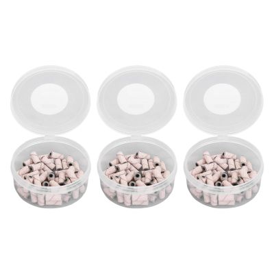 150Pcs Sanding Bands for Nail Drill, Professional Sanding Bit Nails, Nail Sanding Bands, 4 Color Coarse Fine Grit Sand Set, 80#150#240 for Remove Acrylic Nails Gel, Cuticle Dead (Pink)