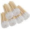 300PCS Disposable Mascara Wands Spoolie Brush Bamboo Eyebrow Brushes Eyelash Extension Applicator Makeup Kits.myaokue-up(White) view 1