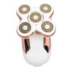5 Blades Women Hair Remover USB Rechargeable Washable Electric Trimmer for Underarms Legs view 2