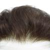 PUNRU HAIR Mens Hairpieces Hair System Toupee for Men Swiss Lace Human Hair Replacement Systems for Men Toupee Bleached Knot Real Hairline 8X10#3 Dark Brown 90% Density view 3