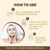 7.05oz / 200g Multani mitti Powder with Orange Peel Powder: Natural Detox and Glow Booster | Fullers Earth Powder | Fullers Earth|Bentonite Clay| Bentonite Clay Powder view 3