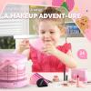 Color Nymph Makeup Advent Calendar 2025, 24 Days Advent Calendar Mystery Box for Christmas, Makeup Gift Sets - Xmas Beauty Countdown Calendar Cosmetics Kit for Women Girls Teens Daughters #Pink view 2