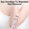 Electric Trimmer For Women 2 In 1 Electric Shavers For Hair Removal From Pubic Area Face Legs USB Rechargeables view 3