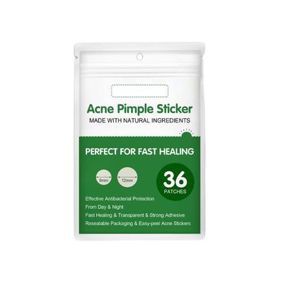 Pimple Patches, Acne Patches Spot Pimple Absorbing Hydrocolloid Stickers Acne Cover Face Care Patch 36PCS