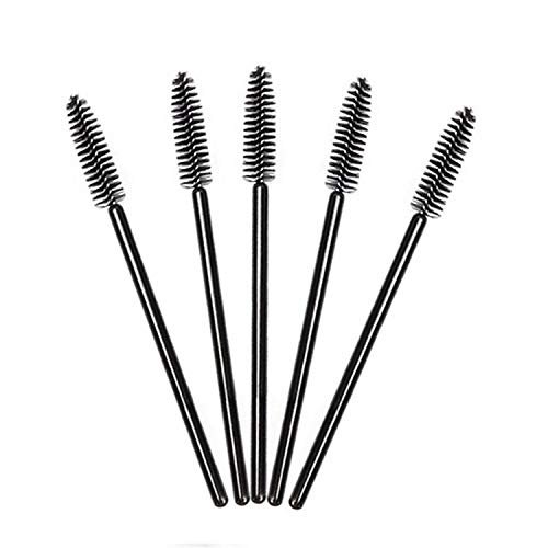 50 Pcs Convenient and Practical Disposable Eyelash Brush Applicator for Eyelash Extension Mascara Wands Makeup Cosmetic Tool